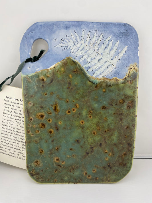 Irish Bracken Fern Platter #2