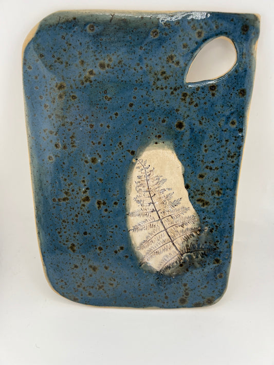 Irish Bracken Fern Platter #1